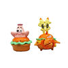 Spongebob Squarepants Figurine Trendy Blind Box 6 Delicious Krabby Patty Patrick Star Squidward Gashapon Cartoon Doll Ornaments