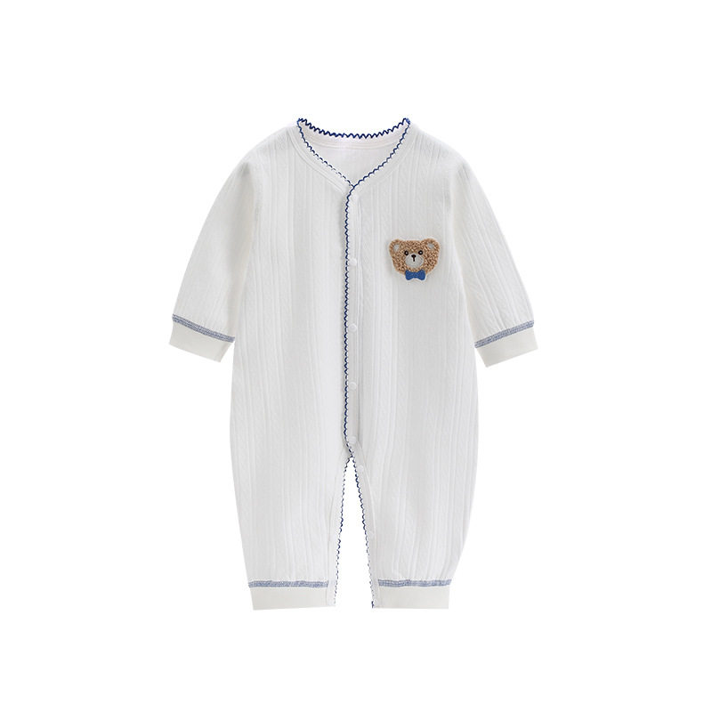Baby Clothes for Spring, Autumn, and Winter, Baby Romper, Pure Cotton, Seamless Autumn Outfit, Newborn Clothes, Jumpsuit, Crawling Suit, Pajamas