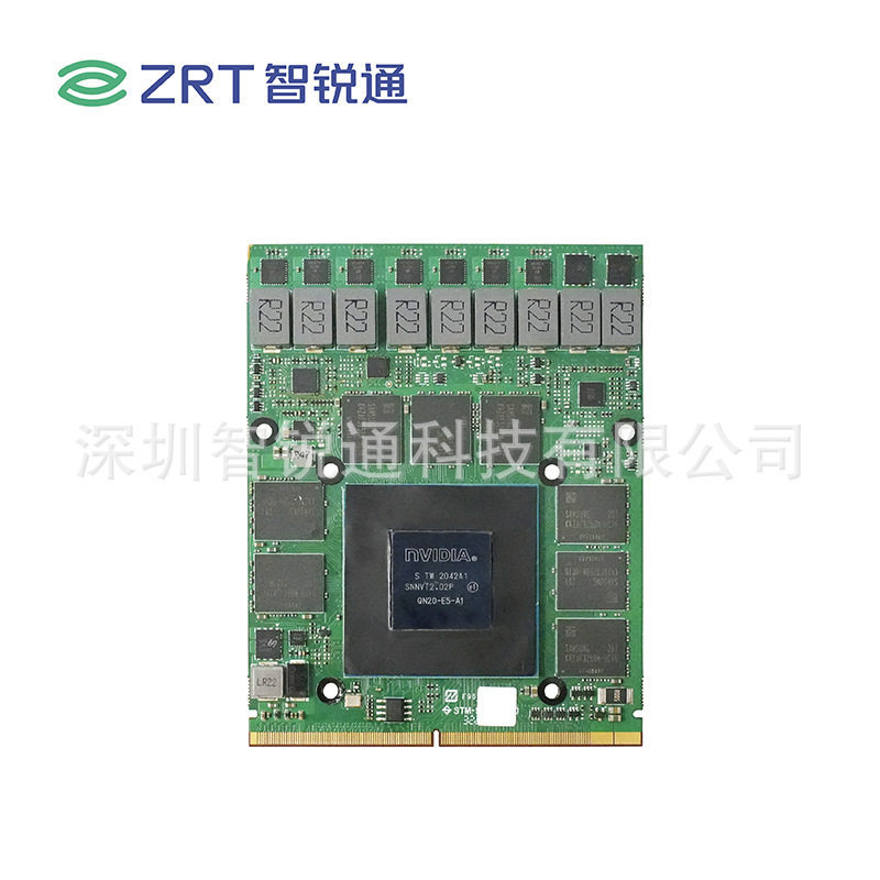 Промышленный дисплей RTX A5000m 16G 256-битный GDDR6 DP+HDMI+HDMI+DP MXM Type B Изображение 1