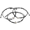 Shein Hot-Selling Sun and Moon Jewelry Cross-Border Exclusive Luminous Sun Moon Star Bracelet European and American Retro Woven Bracelet Set