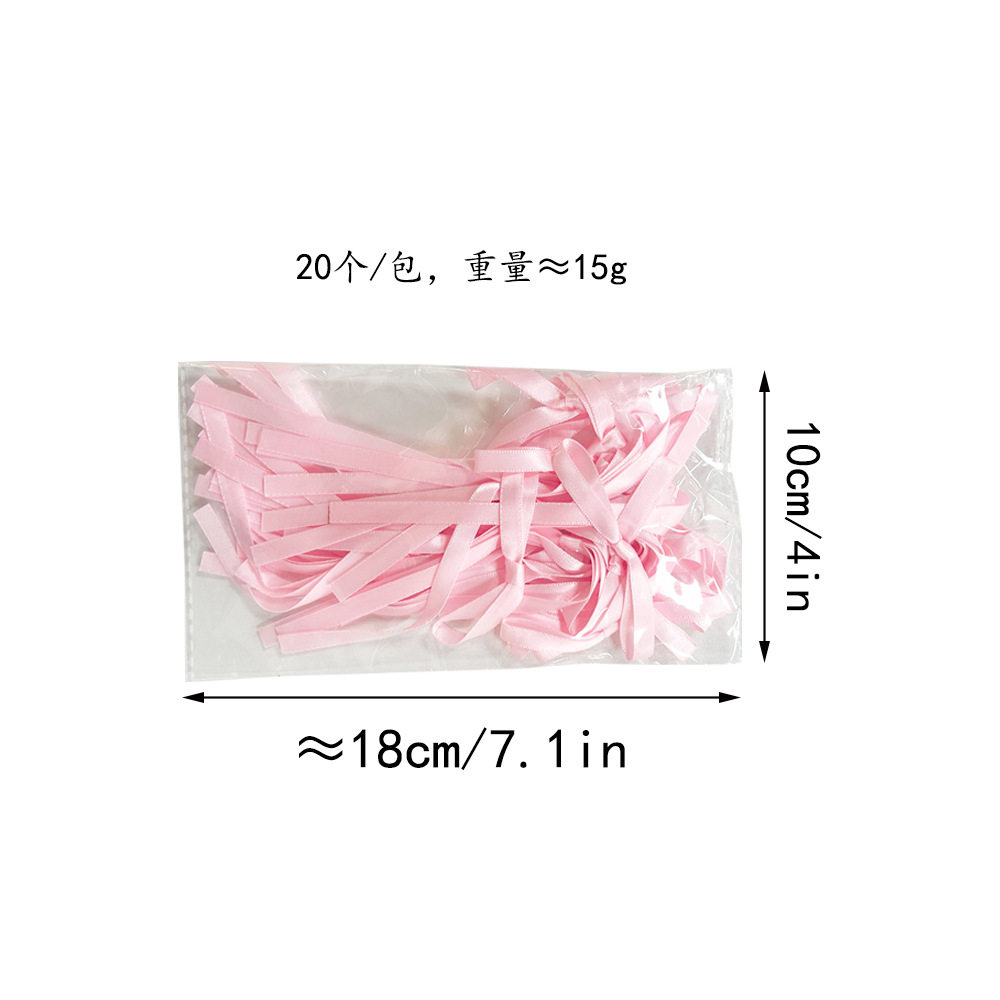 批发彩色丝带蝴蝶结蛋糕装饰配件高级感背景装饰品圣诞氛围感挂件