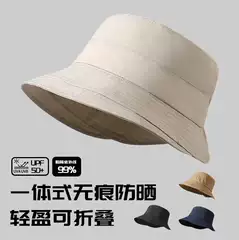 Summer Thin Fisherman Hat Women's Travel Breathable Sunshade Sunscreen Basin Hat for Showing Face Small Foldable Quick-drying Sun Hat