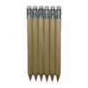 In Stock 10cm Natural Wood Color Short Pencil Hb Cross-Border Stationery Hotel Room Pencil Primary School Student Learning Stationery