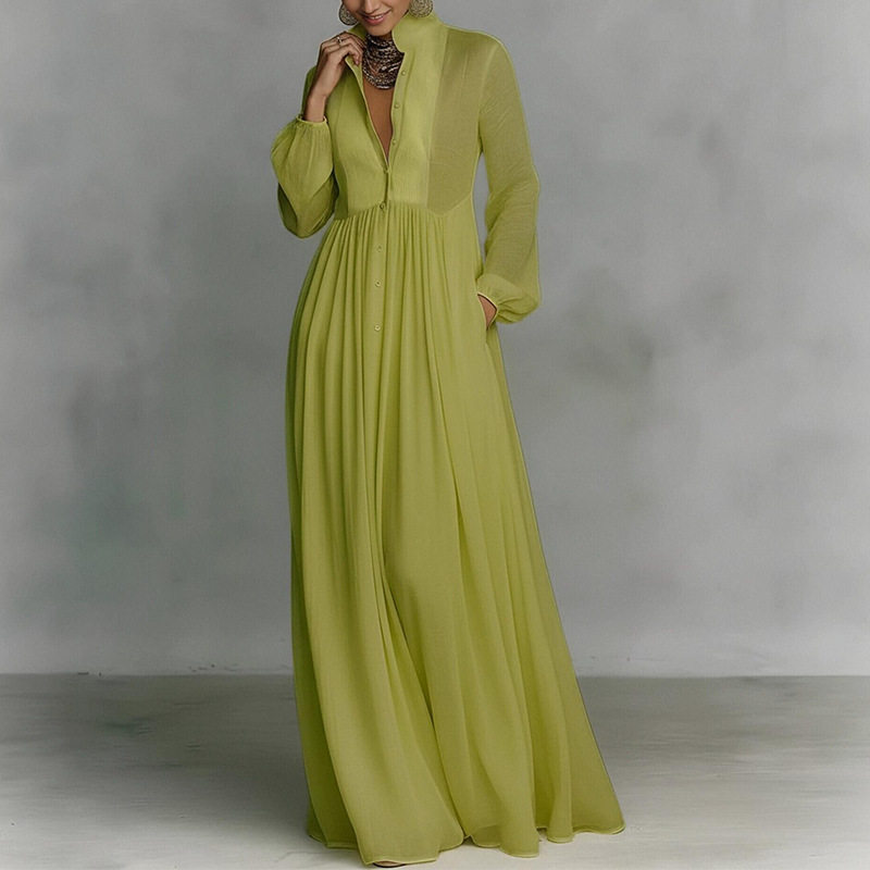 Elegant Womens Maxi Dress Summer Collection Fashionable Design Flowy Silhouette Perfect for Parties and Events