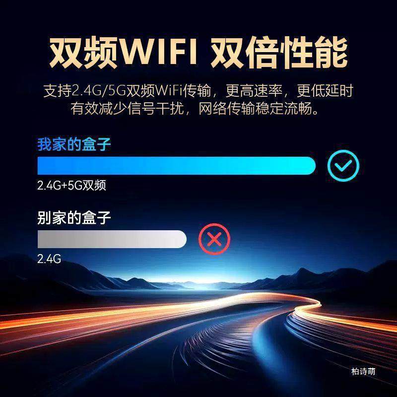 Network set-top box new home HD intelligent voice wireless Bluetooth TV box