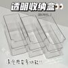 Household Transparent Storage Box Desktop Plastic Storage Box Portable Storage Box Small Box Storage Box Medicine Box Storage Box