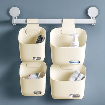 Kitchen Onion, Ginger and Garlic Storage Basket Small Hanging Basket Storage Rack Bathroom Hanging Basket Bathroom Bedside Hanging Storage Basket