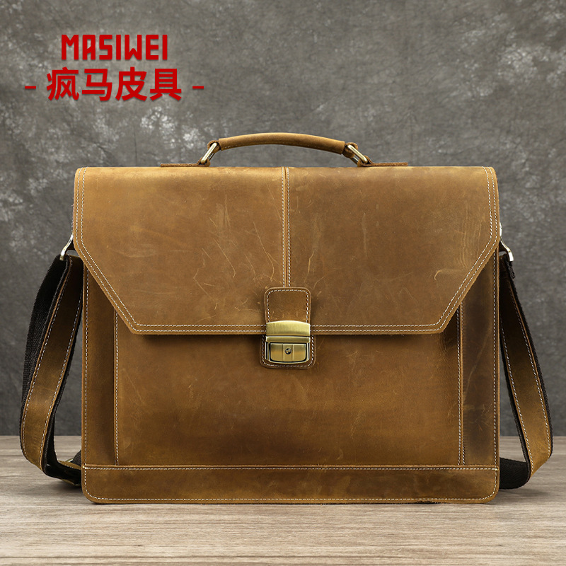 (Mới) Mã A2702 Giá 3680K: Túi Xách Nam Gutdbu Cao 10Cm Túi Đựng Máy Tính Phục Cổ Cổ Điển Túi Xách Ví Nam Chất Liệu Da Bò G06 10 Sản Phẩm Mới, (Miễn Phí Vận Chuyển Toàn Quốc).