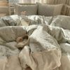 French Lace Bedding Four-piece Set Pure Cotton Cotton Quilt Cover Bed Sheet Quilt Cover Bedhat Dormitory Three-piece Set