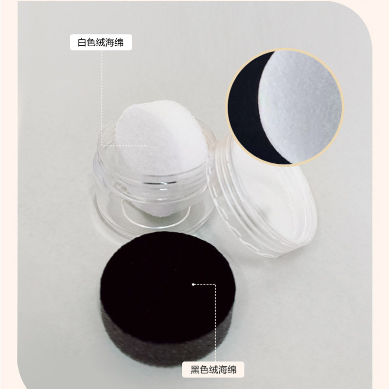 Jewelry Gem Naked Diamond Storage Box Jewelry Wen Play Jewelry Sample Display Box Plastic Round