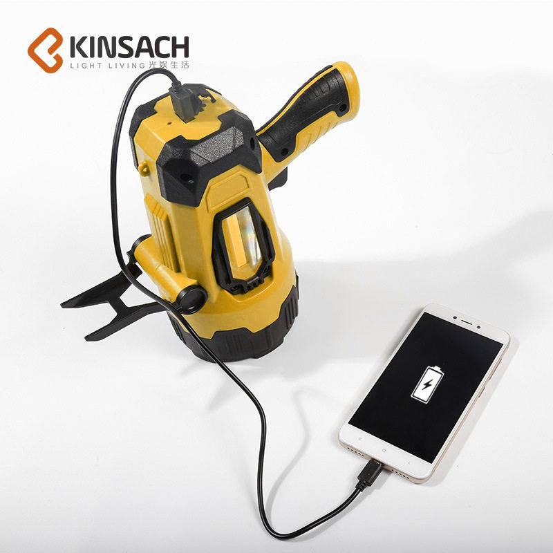 Strong light portable lamp led camping lamp charging new lighting portable lamp emergency tent outdoor barbecue lamp