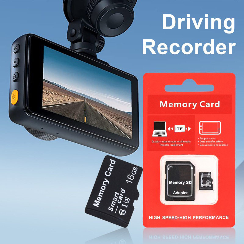 Manufacturers Wholesale 16g Tf Card Mobile Phone Memory Card Storage Monitoring Driving Recorder Plug-In Card Speaker