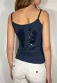 Blue camisole