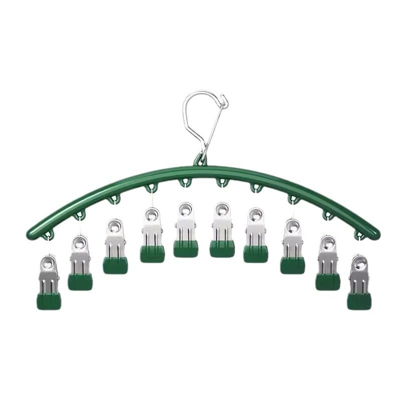 Multifunctional stainless steel clothes clip socks clip home drying rack baby clothes underwear storage socks rack wholesale