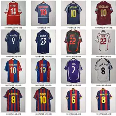 Vintage Jersey Retro Football Messi Neymar Ronaldo Factory Direct Sales Support Printing Numbers