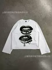 2026 Cross-Border Hot-Selling High-Quality Chrome Limited Edition New Men's and Women's T-Shirts with Correct Print, Long Sleeves, in Stock