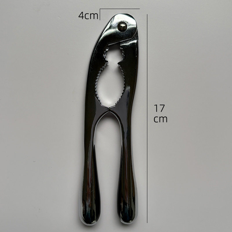 Walnut Clip Household Nut Coring Tool Zinc Alloy Wholesale Hazelnut Pine Nut Clip Walnut Peeling Tool