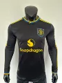 25-26 manchester united second guest long sleeves