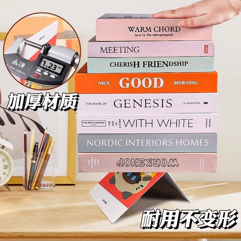 Deli Tb650 Metal Bookend Cartoon Cute Book Clip Book Support Fixed Book Baffle Desktop Storage