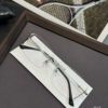 New Edge-Cut Titanium Frame Ultra-Light Titanium Frame Elegant Glasses Frame Myopia Frame Men's Glasses Frame 8203