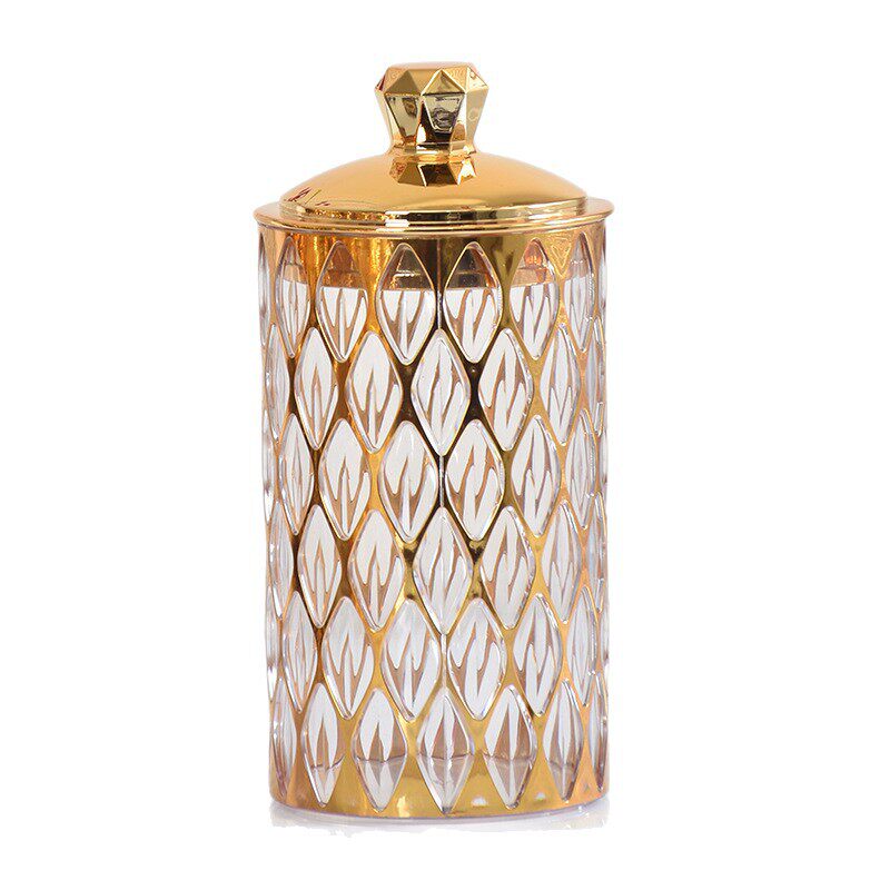 Light Luxury Style Sealed Jar Set Kitchen Spice Box Plastic Tea Jar Coffee Jar Storage Jar Amazon Moisture-Proof Set