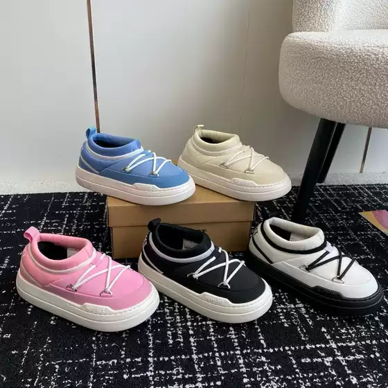 Winter Warrior Moon Boots Snow Boots Fall/Winter 2024 New Style Non-slip Warm Cotton Boots for Women