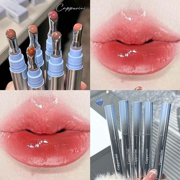 Cappuvini mirror water essence lip gloss glass lip gloss nude color white student party domestic products lip glaze lipstick