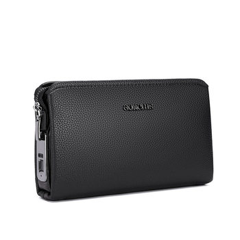 Foreign Trade Anti-Theft Fingerprint Lock Clutch Bag Men's Business Clutch Bag High Quality Clutch Bag Multi-Card Slot Long Wallet