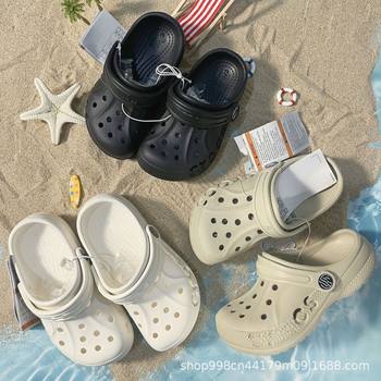 Eva Children's Style Old Baya Clogs Beach Non-Slip Doll Shoes Hollow Style Parent-Child Sports Trend