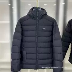 25 New Models of the Latest Niao Jia Black and Gold Bird-Style Warm Autumn and Winter down Cotton Jackets, Popular Unisex Winter Styles