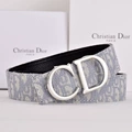 White cloth silver buckle c empty d