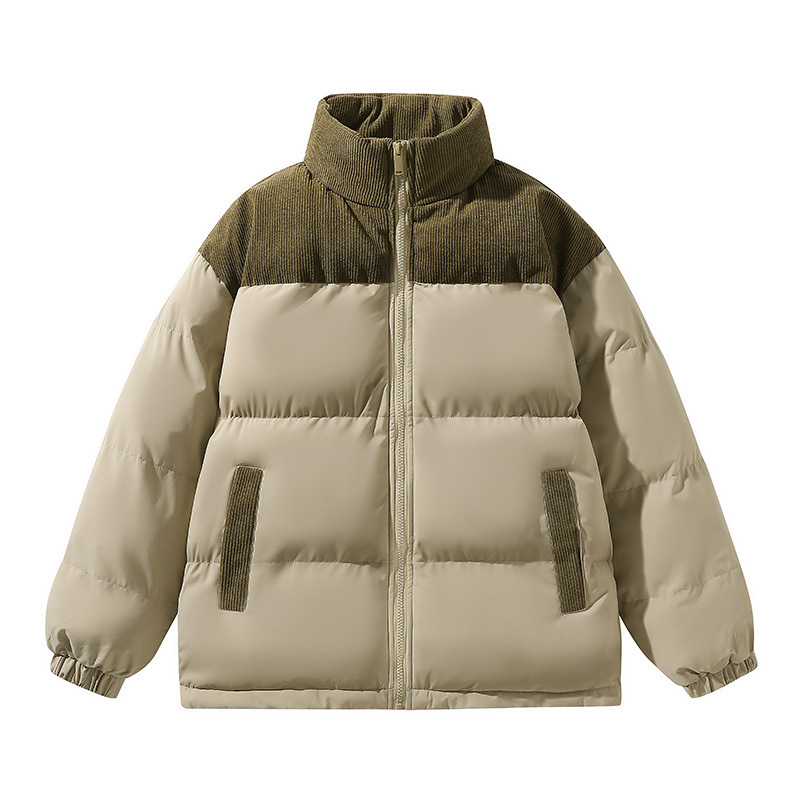 Áo Khoác Nữ Chất Liệu Vải Bông Áo Khoác Bông Dày Ấm Đồ Đôi Hàng Mùa Xuân Thu Đông