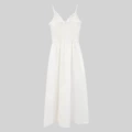Single White Slip Skirt