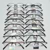Fashion Women's Business Titanium Frame Full-Frame Prescription Glasses Optical Frame Can Be Fitted with Reading Glasses Frame Factory Processing