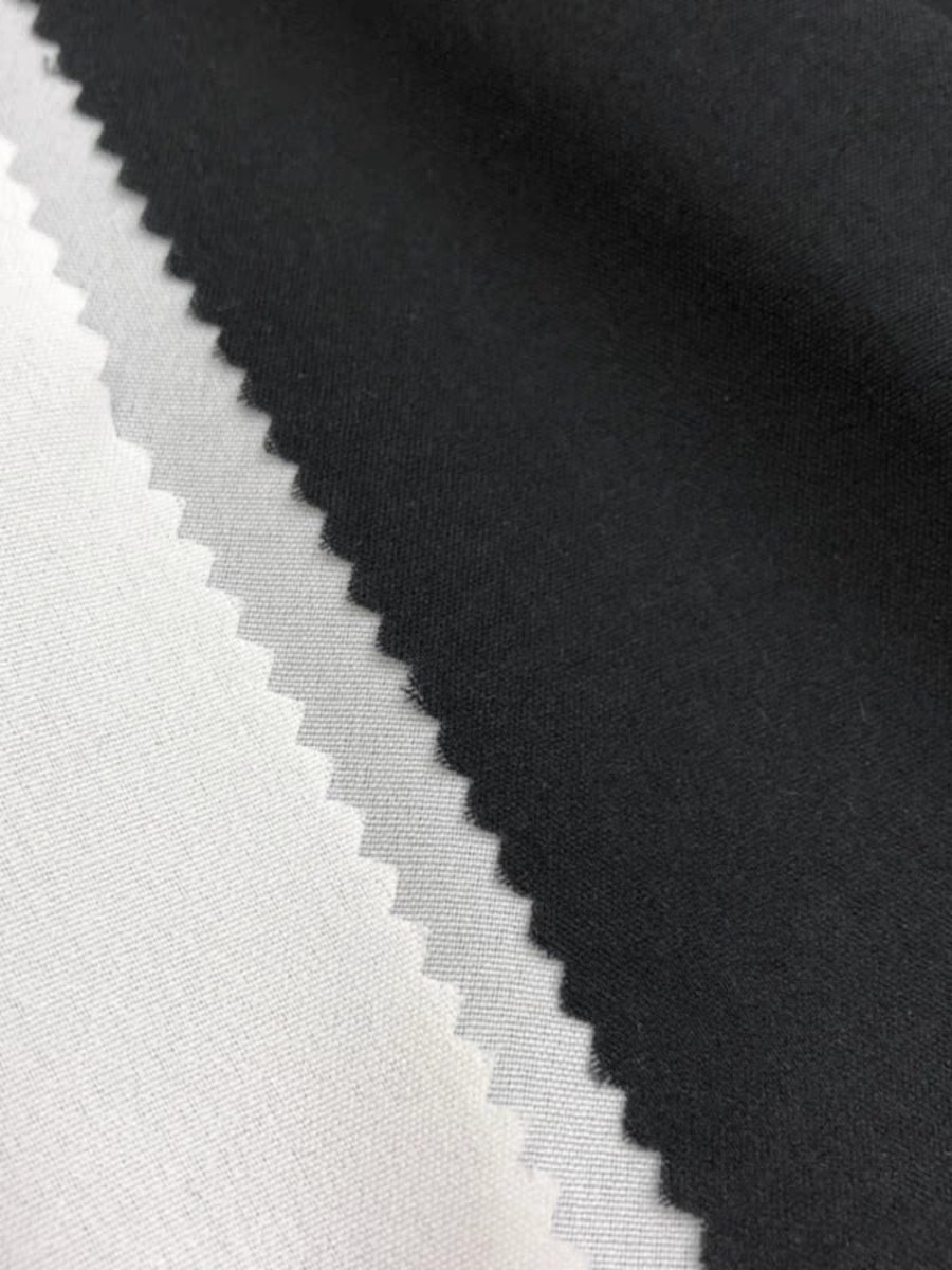 Thickened 50D Fabric Lining Clothing Accessories Fabric Lining Jacket Lining Suit Fabric Lining Washed Fusible Lining Woven Lining