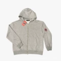 Gray red label