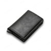 RFID anti-theft brush automatic pop-up card holder card holder credit card metal card holder men's multi-card wallet carbon fiber
