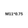 Цинковый метчик Harbin Hashen M3M4M5M6M7M8M9M10M11M2M13M14M15M16M18 mini 24