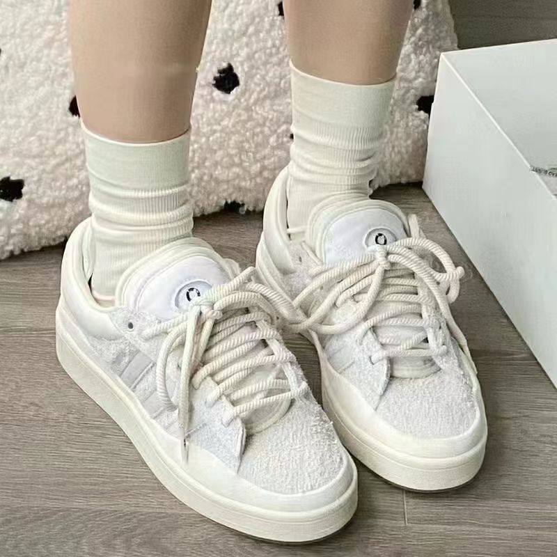 New Bad Bunny co-branded sneakers thick sole sports men and women high value retro trend heightening leisure