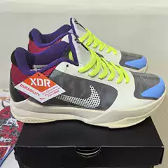 Pure Original Putian Kobe 5 Tucker's Same Basketball Shoes Kobe5 Bruce Lee Men's and Women's Wear-Resistant Practical Air-Cushion Sports Shoes