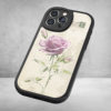 Big-Eyed Lambskin Suitable for iPhone 17 Phone Case with Painted Leather Apple 16 Pro Max Soft Shell Protective Cover