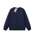 Cotton round neck royal blue-fish