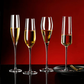 Crystal Glass Champagne Cup Set Household Red Wine Glass Cocktail Glass Goblet Creative European Style Wine Set