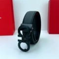 8 black buckle lychee pattern