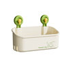 Cream Flower Sucker Bathroom Rack Toilet Toilet Washstand Punch-free Cosmetic Wall Hanging Storage Box