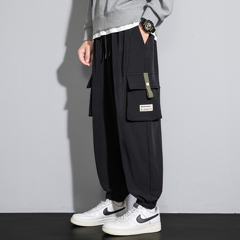 Quần Jogger Nam Ống Bo Chun Túi Hộp Lót Lông Dày Dặn Phong Cách Thể Thao