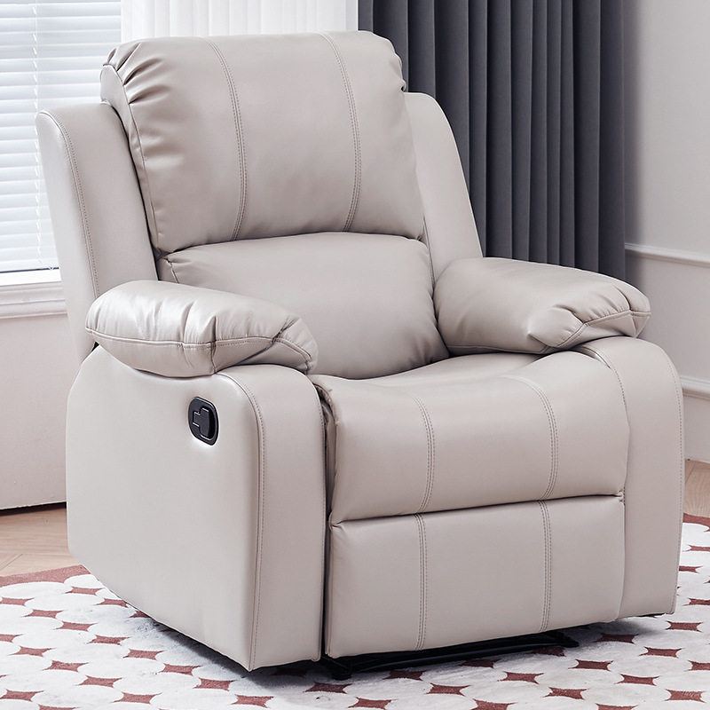 头等太空沙发客厅单人布艺电动躺椅懒人按摩多功能美甲美睫沙发