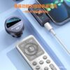 2025 New Model Mammoth Multi-Functional Lavalier Microphone with Dual Mic Function for Accompaniment and Karaoke