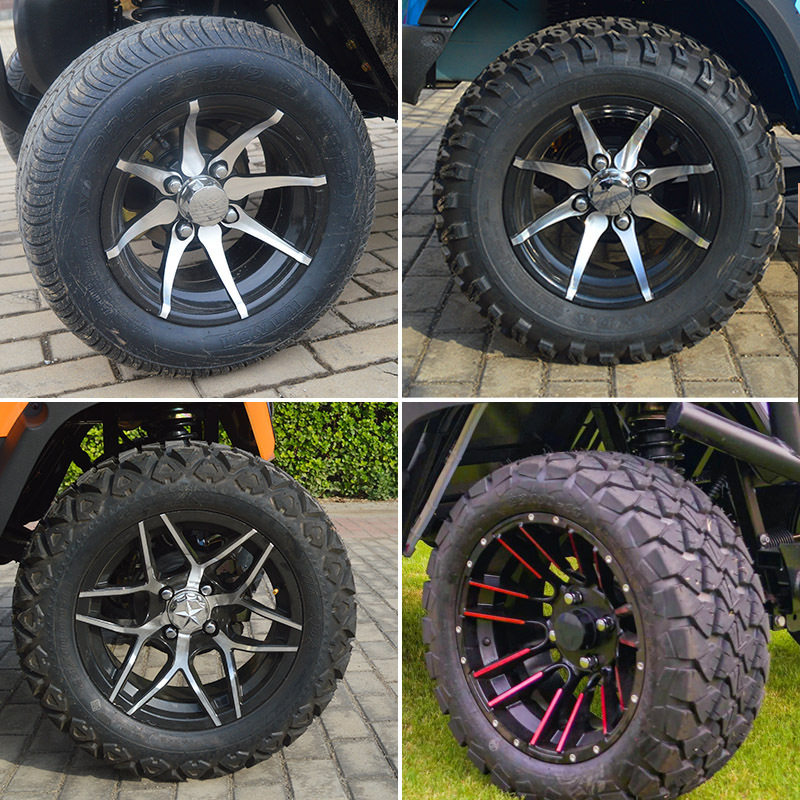Four-Wheel Golf Cart Exported to North America, 48V-72V Lithium Battery, 4-6 Seats, Shuttle Golf Cart, Electric Golf Cart G80