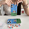 Blue Sky Bird House Cute Dachshund Suitable for Iphone17 Apple 16Promax/15/14 Mobile Phone Case for Women